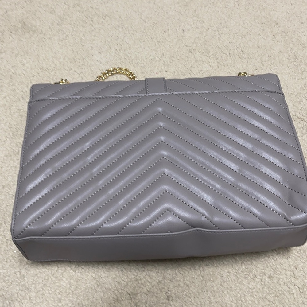 Large envelope bag, genuine leather, similar